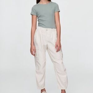 GAP Kids Easy Cargo Parachute Pants Girls M (8)